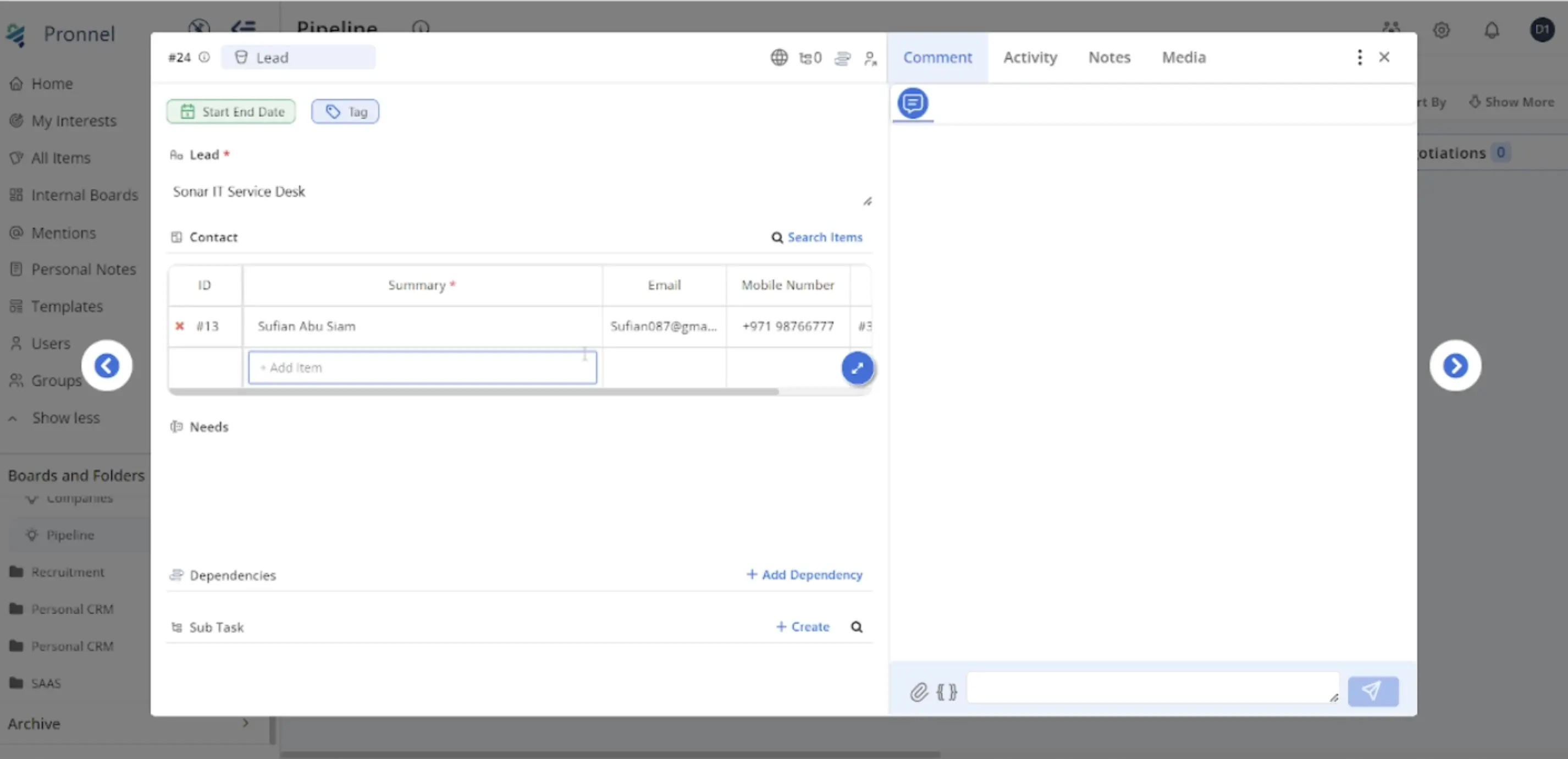 Verify Linked Information
