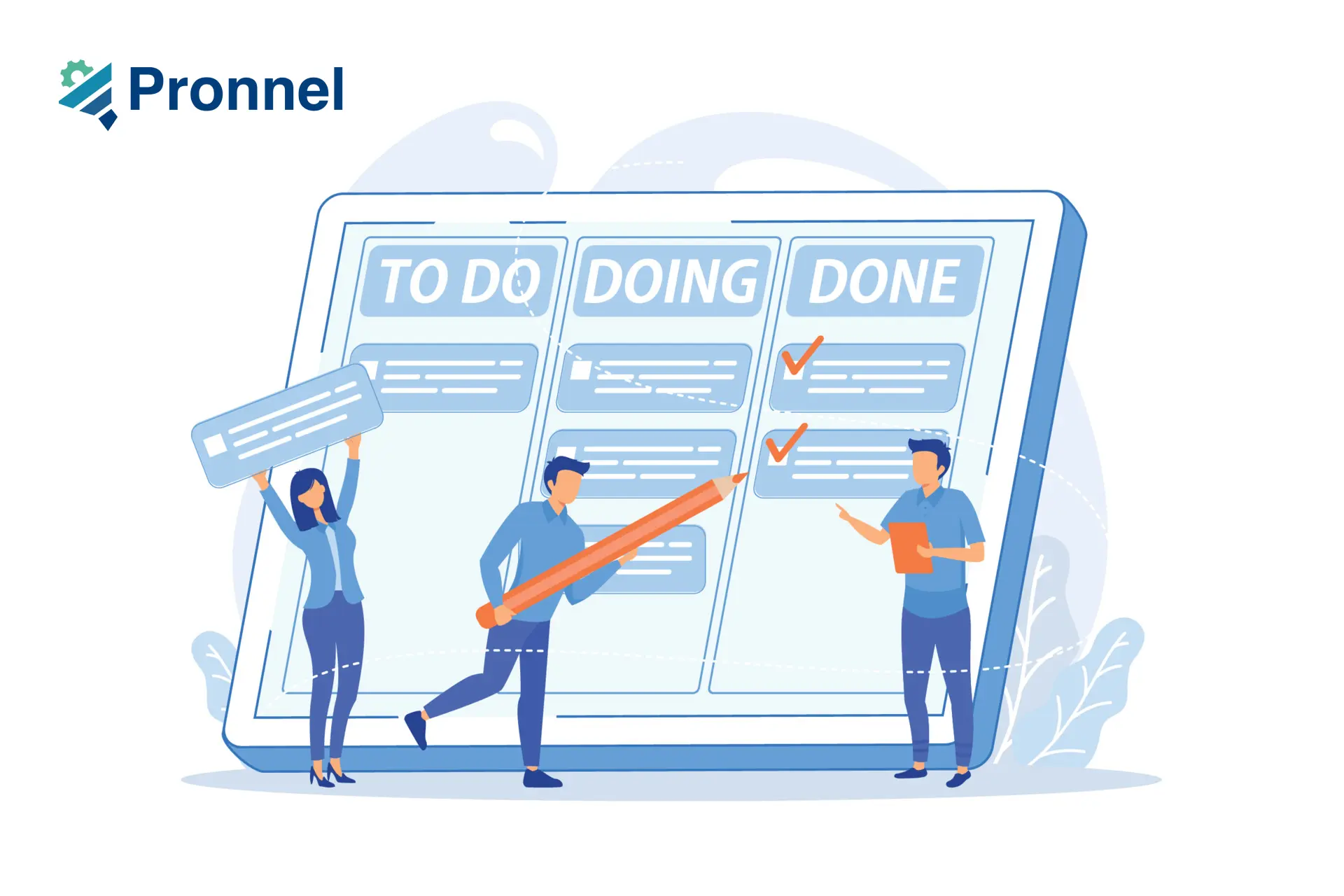 Task Management. Build your own To Do List. Share with Team on Pronnel