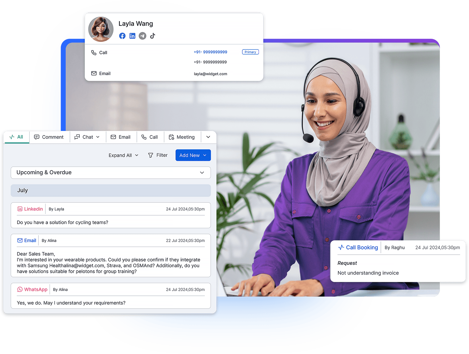 Automated tools for data capture, prioritization, communication, and collaboration to enhance sales team productivity