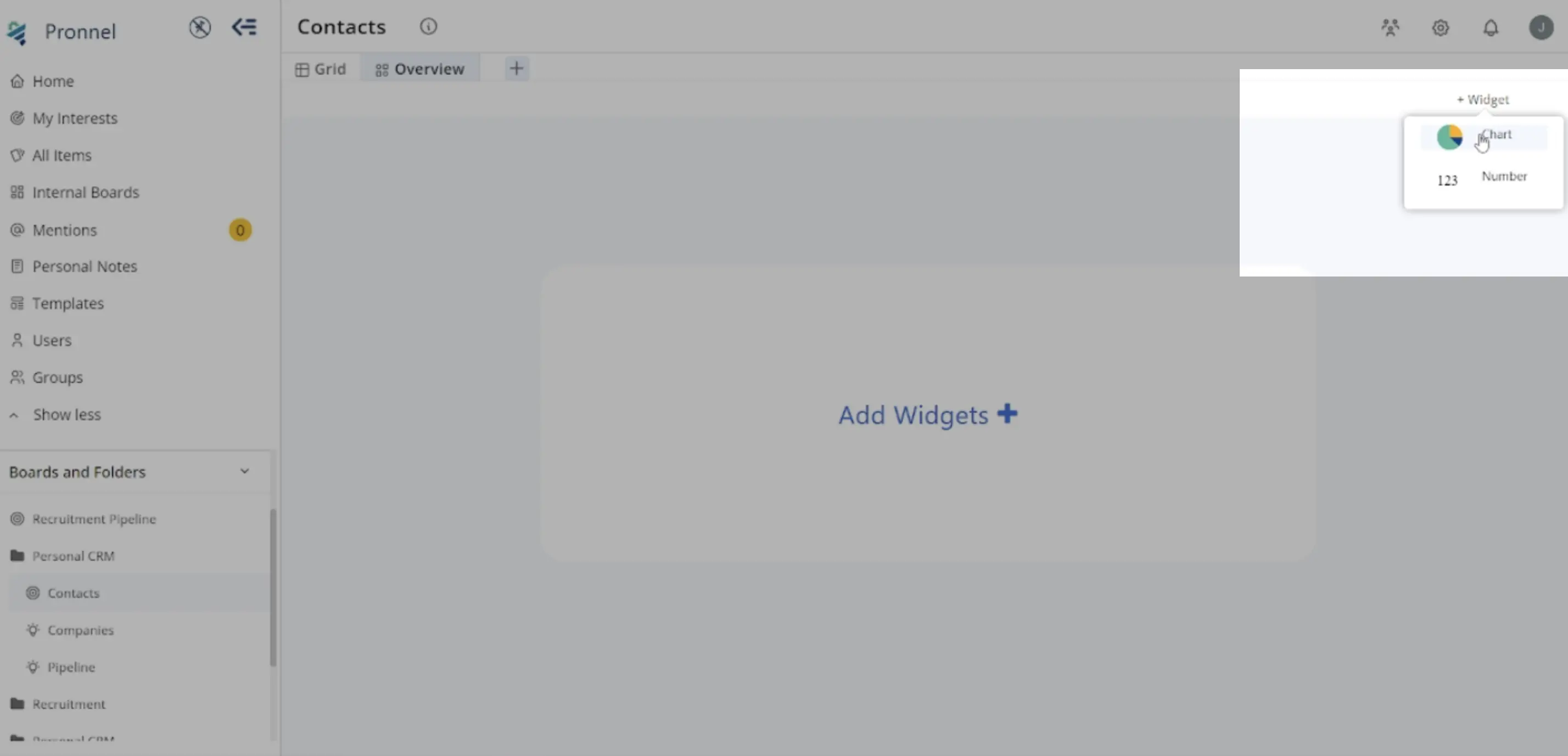 Accessing Donut Chart Widget