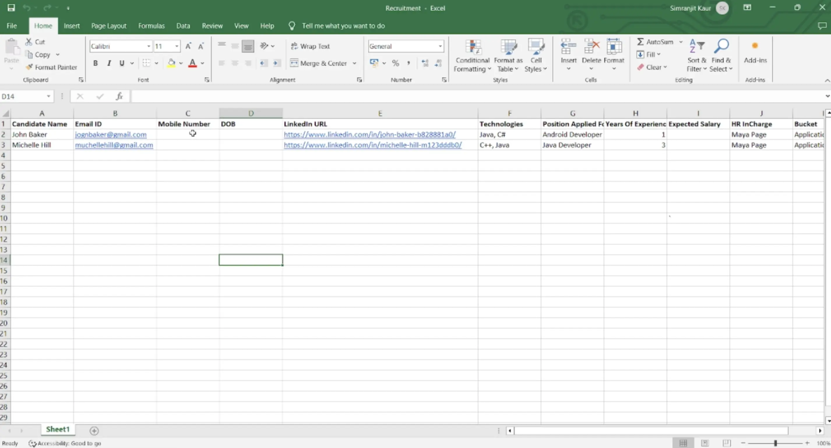 Prepare Your Excel File
