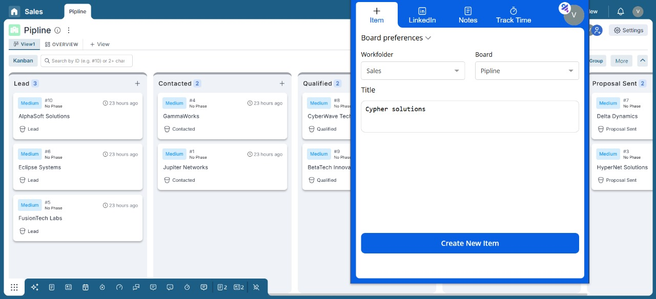 Extension preview