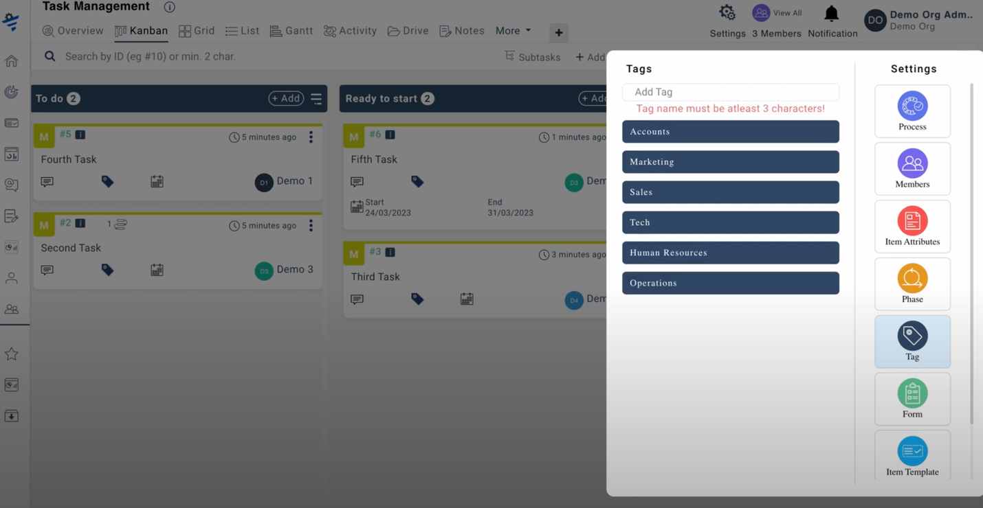 By utilizing the filter functionality, you can quickly narrow your view and focus on the items that meet your desired tag criteria.Image 