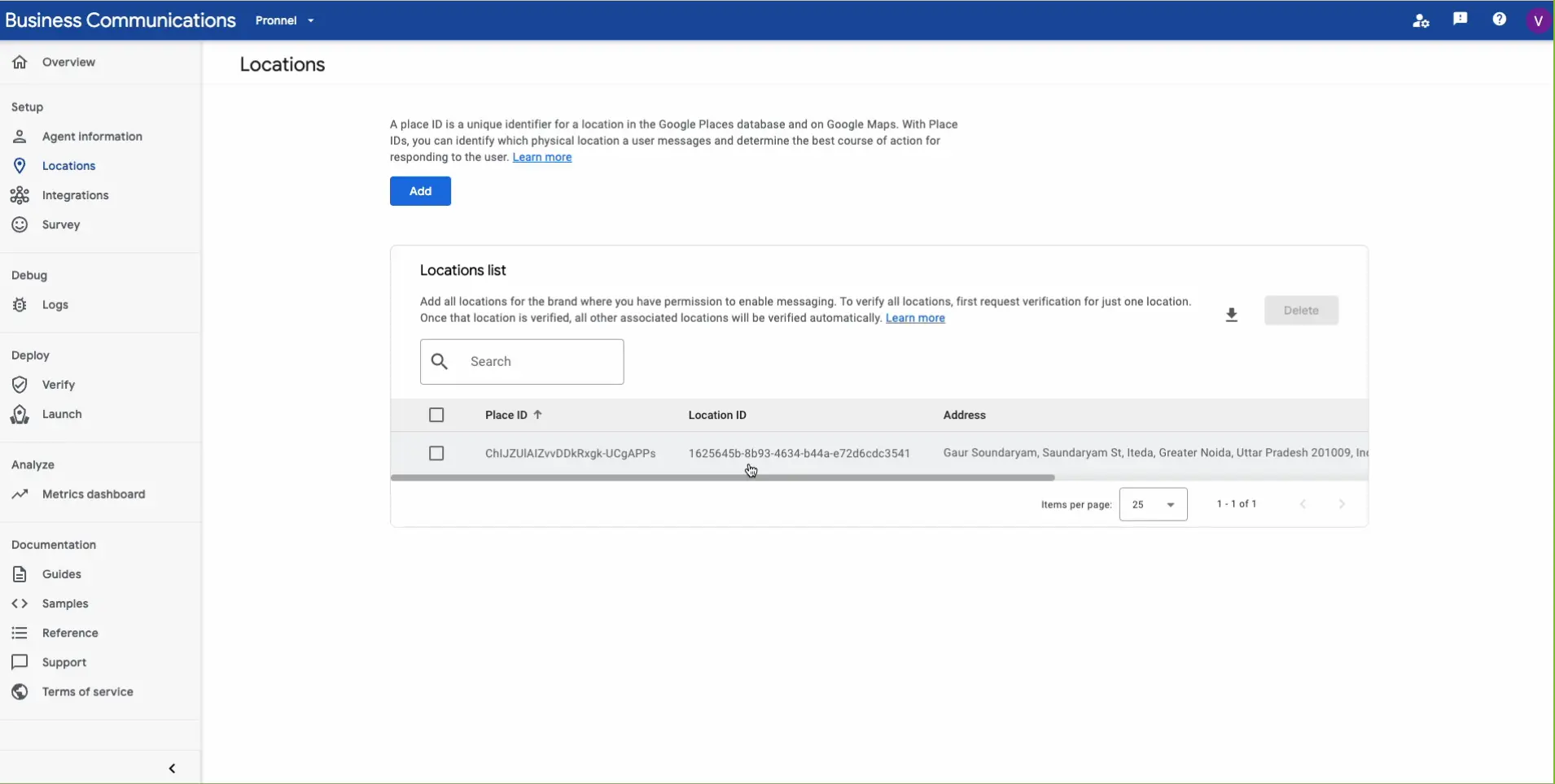 enter the brand contact, email of the brand employee and website URL along with messaging partner details like name and email address.