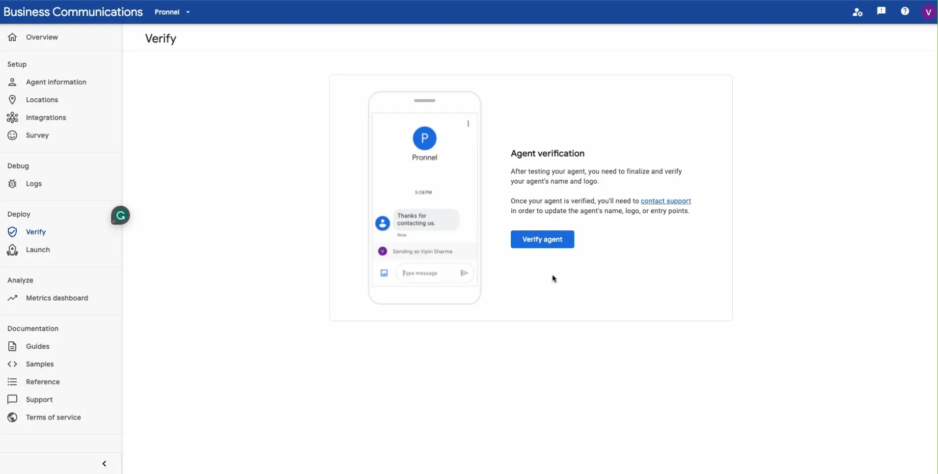 Webhook Configuration in Partner Account Settings
