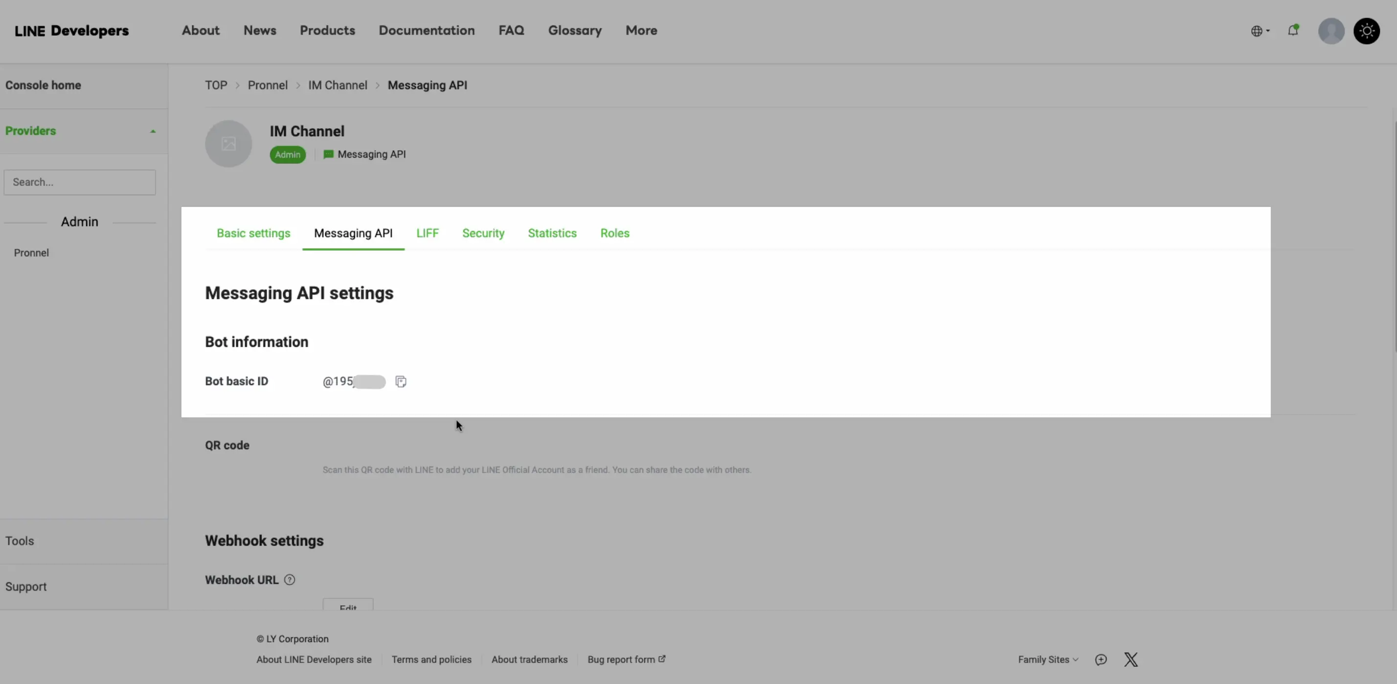 Copy bot basic ID