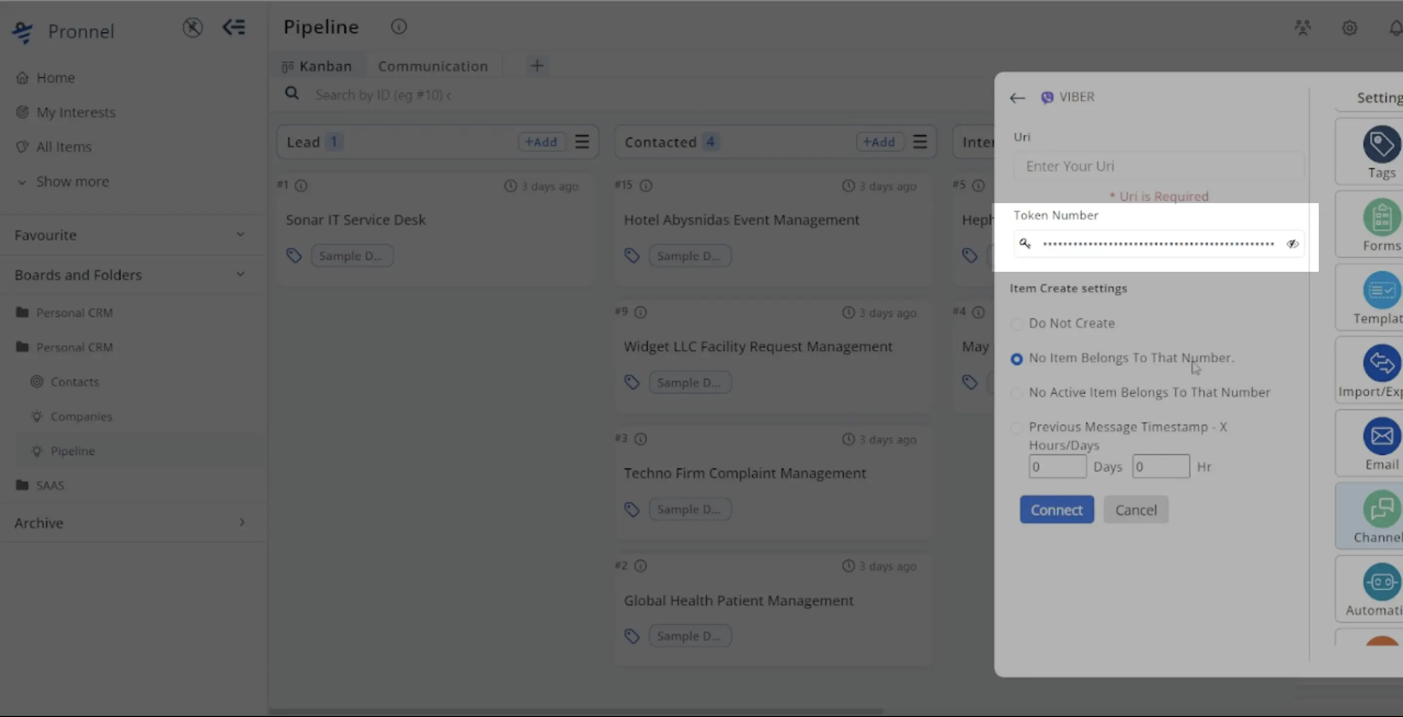 Paste the Token Number obtained from the above steps